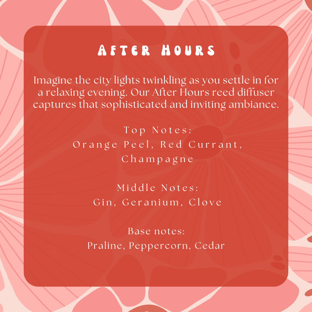 After Hours Hanging Reed DiffuserWebster Wax Company