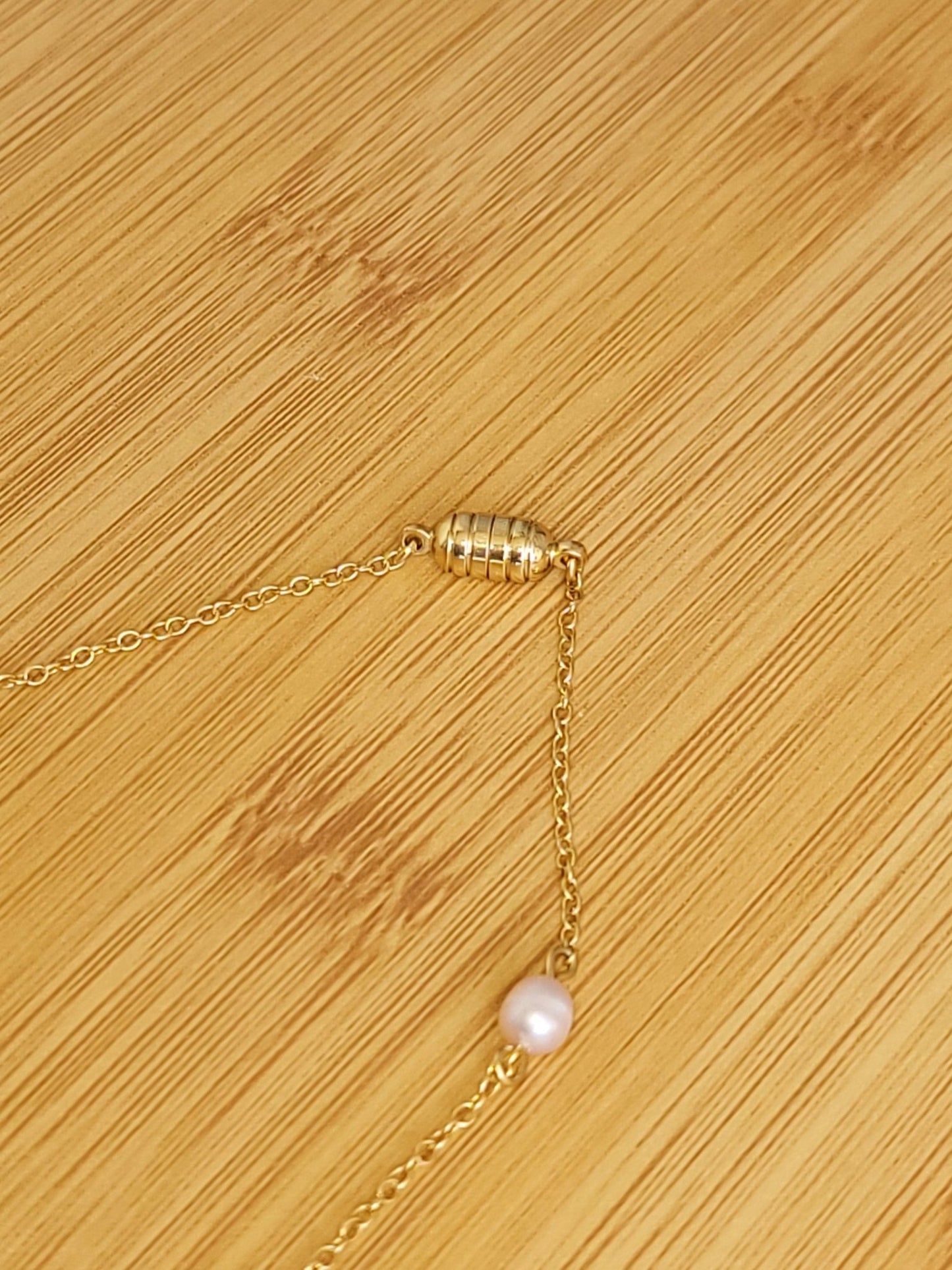 Dainty Gold & Pearl Layering Necklace (backordered 1 week)Webster Wax Company