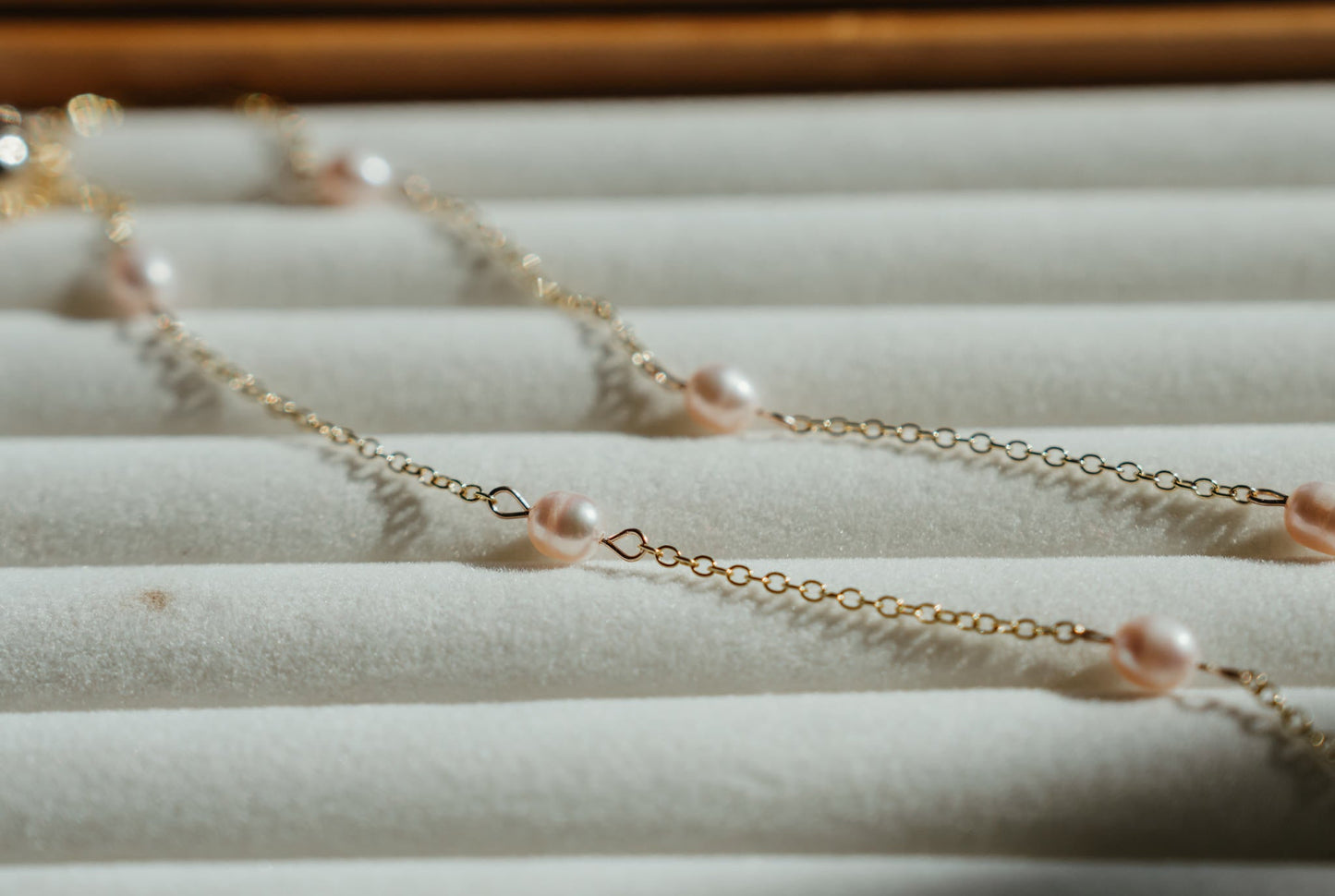 Dainty Gold & Pearl Layering Necklace (backordered 3 - 5 days)Webster Wax Company