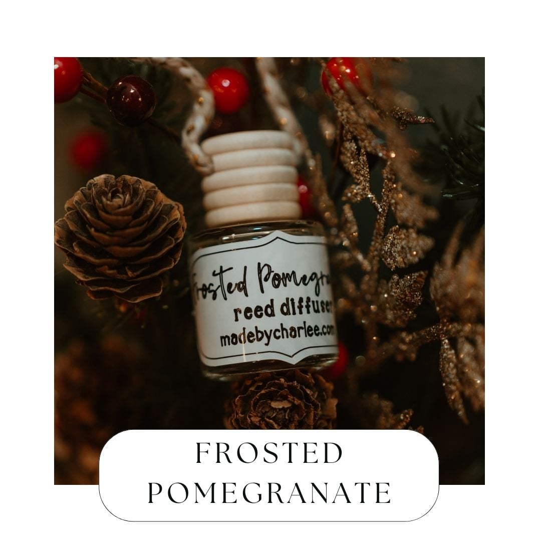 Frosted Pomegranate Hanging Reed DiffuserWebster Wax Company
