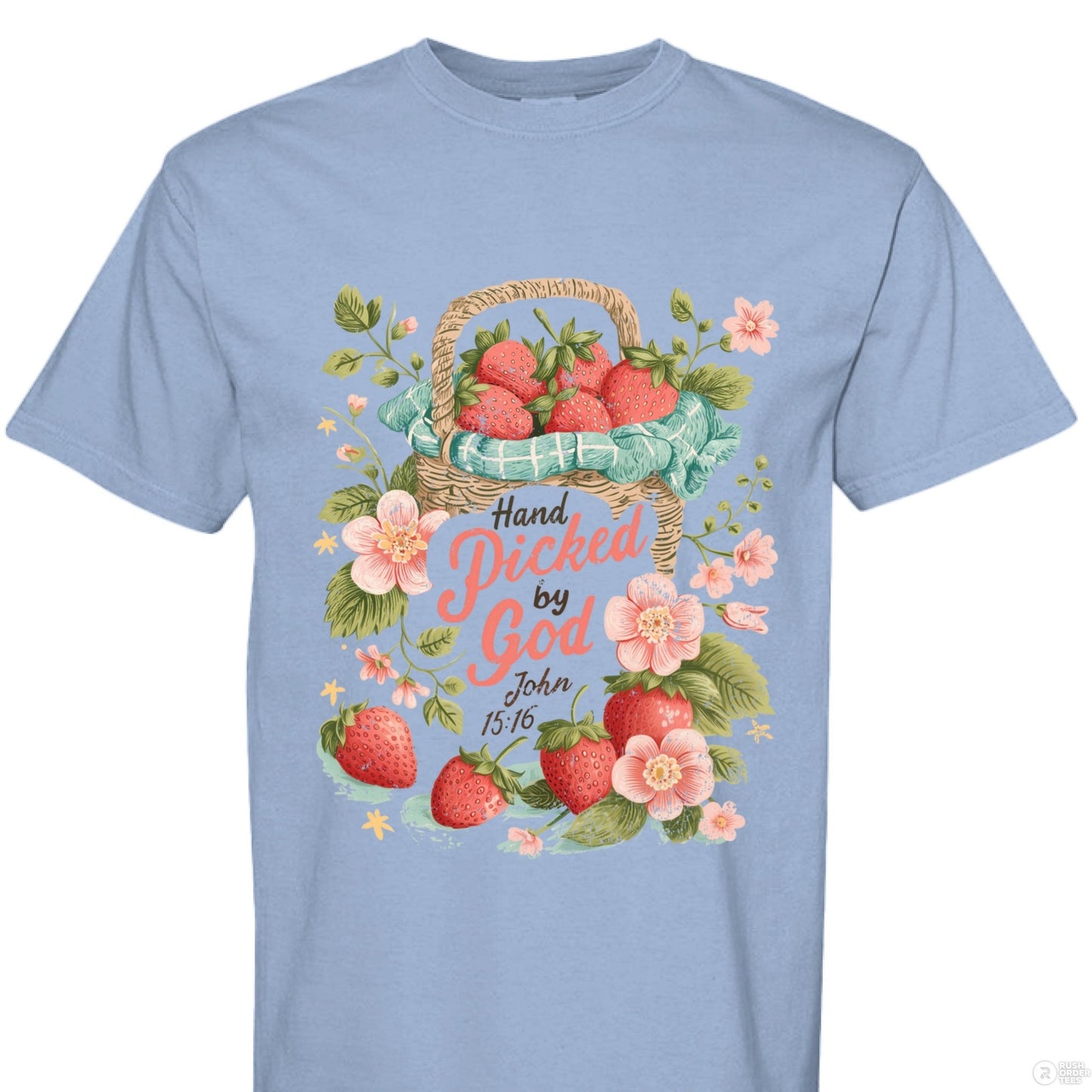 Handpicked By God Short Sleeve T-ShirtWebster Wax Company