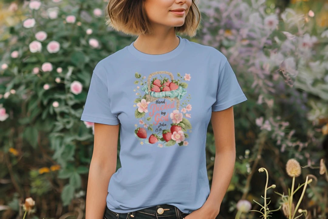 Handpicked By God Short Sleeve T-ShirtWebster Wax Company