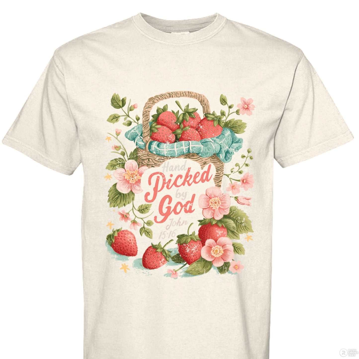 Handpicked By God Short Sleeve T-ShirtWebster Wax Company