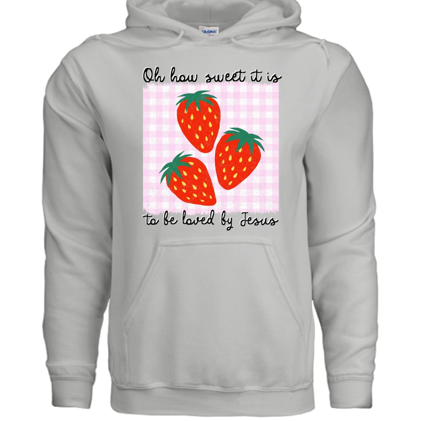 How sweet it is to be loved by Jesus Soft HoodieHello Bella LLC