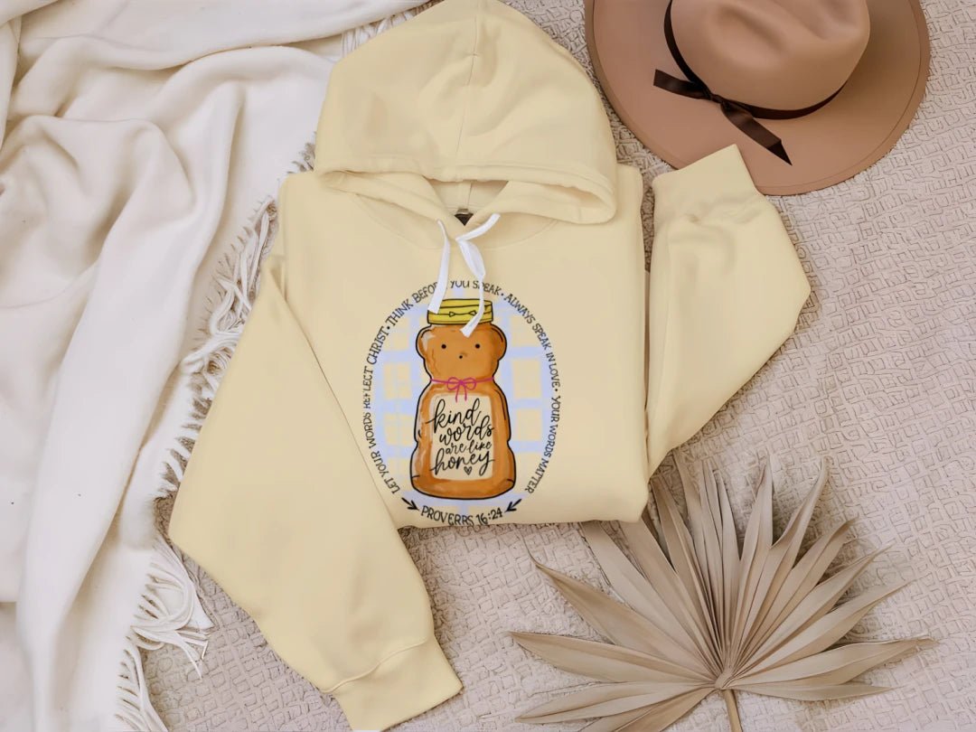 Kind Words Are Like Honey Soft HoodieWebster Wax Company