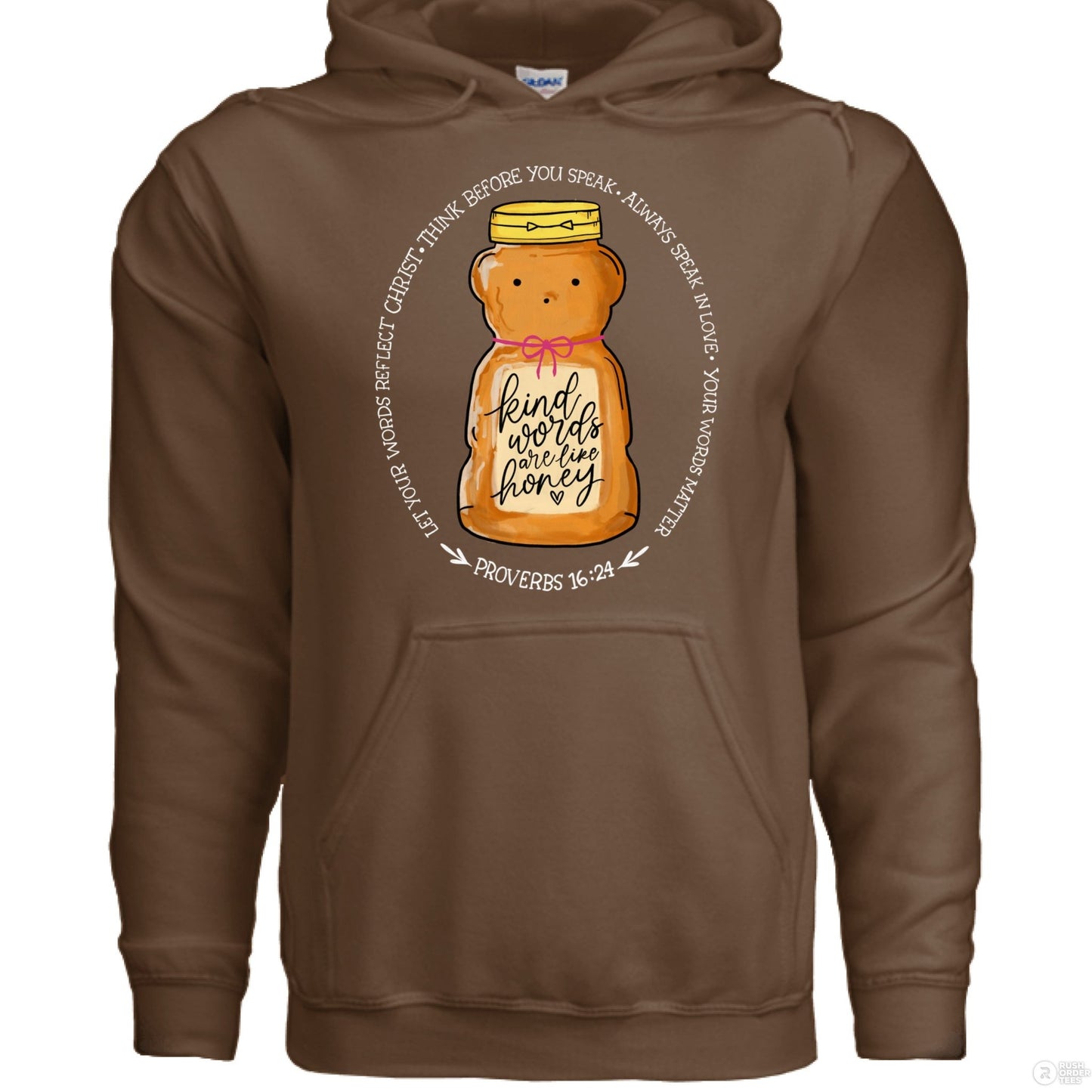 Kind Words Are Like Honey Soft HoodieWebster Wax Company