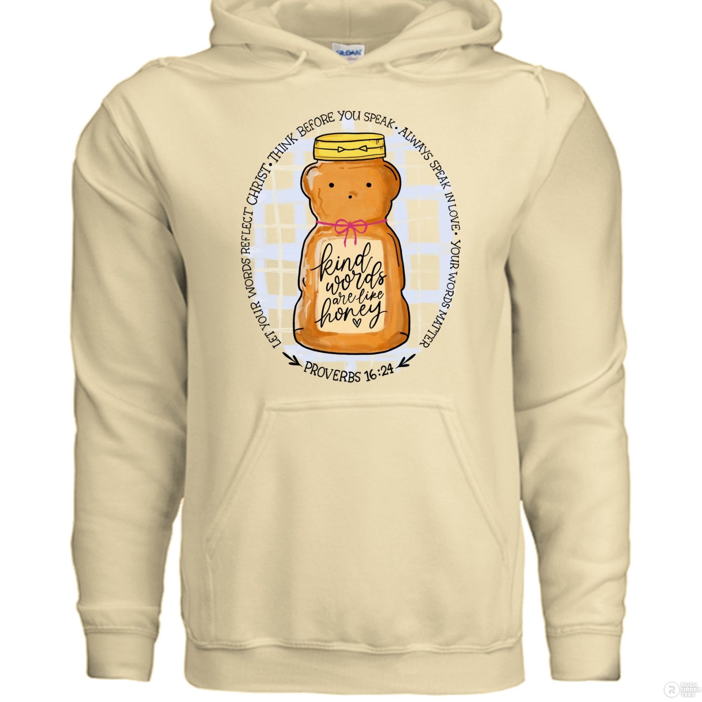 Kind Words Are Like Honey Soft HoodieWebster Wax Company