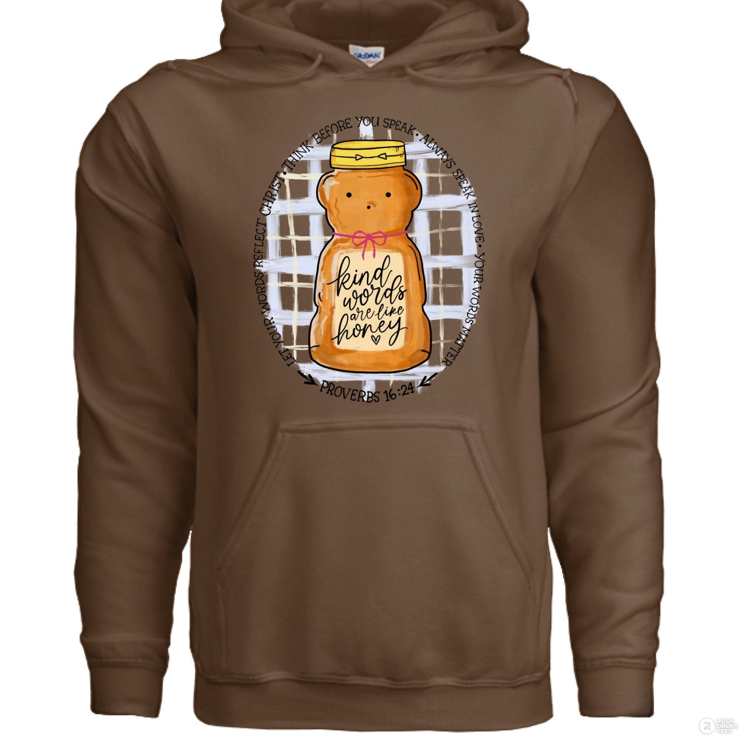 Kind Words Are Like Honey Soft HoodieWebster Wax Company