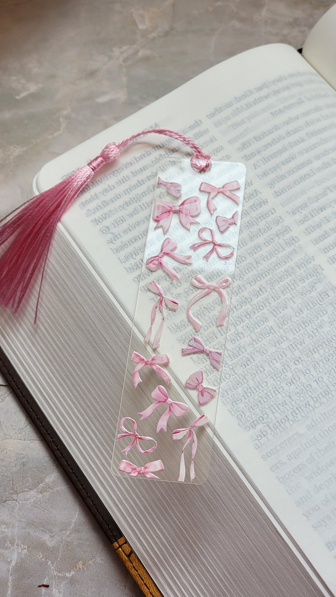 Pink Bow BookmarksWebster Wax Company