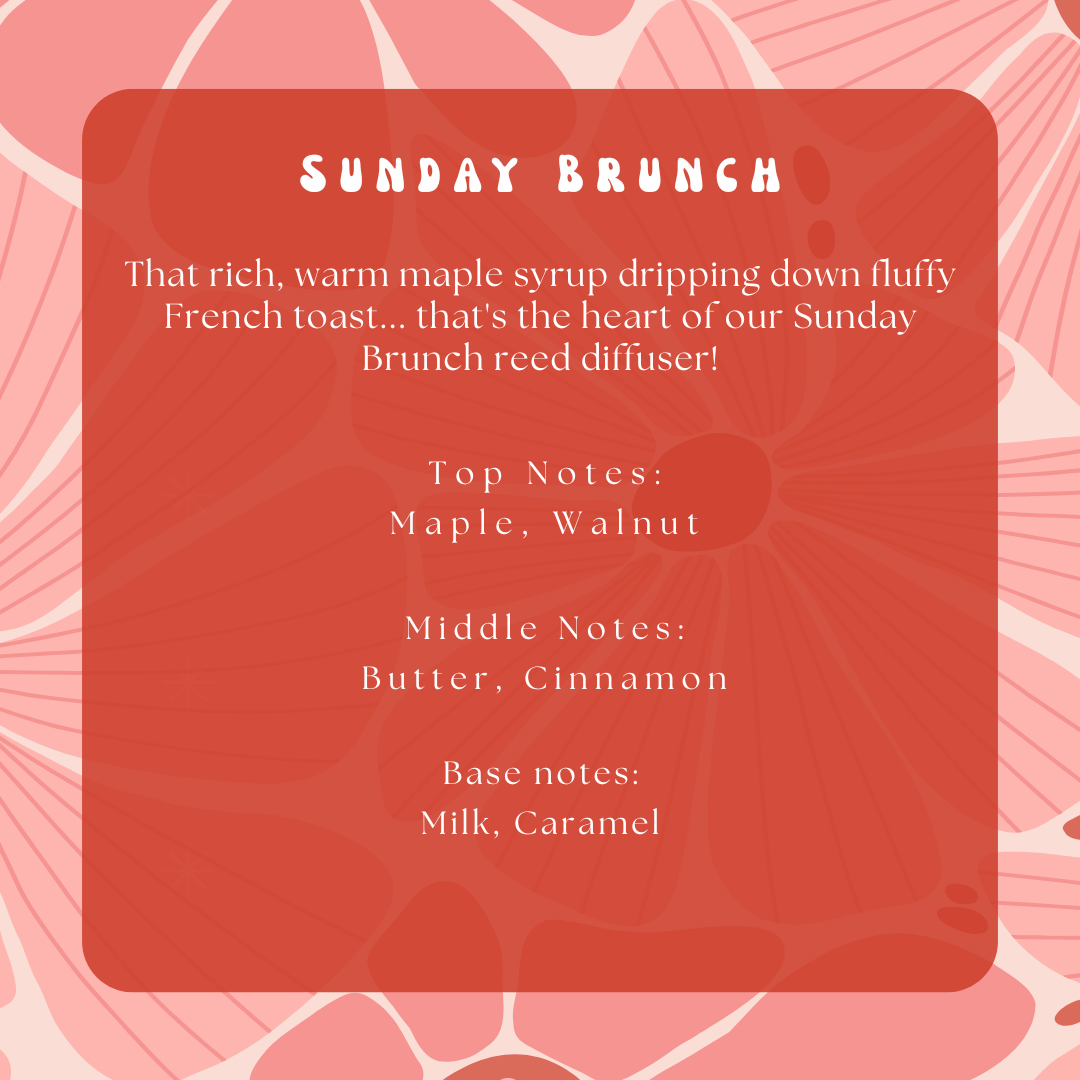 Sunday Brunch Hanging Reed DiffuserWebster Wax Company