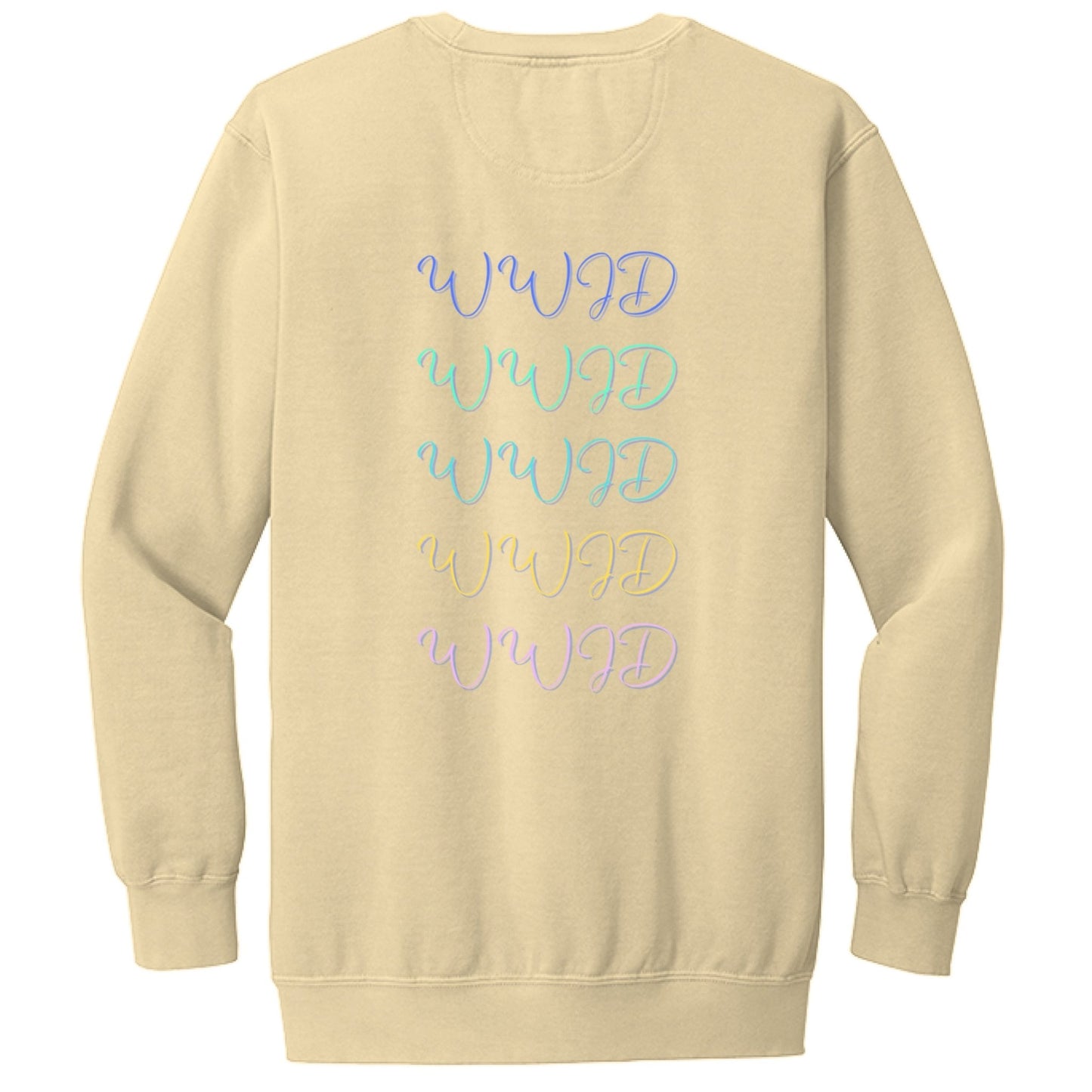 WWJD Yellow CrewneckHello Bella LLC