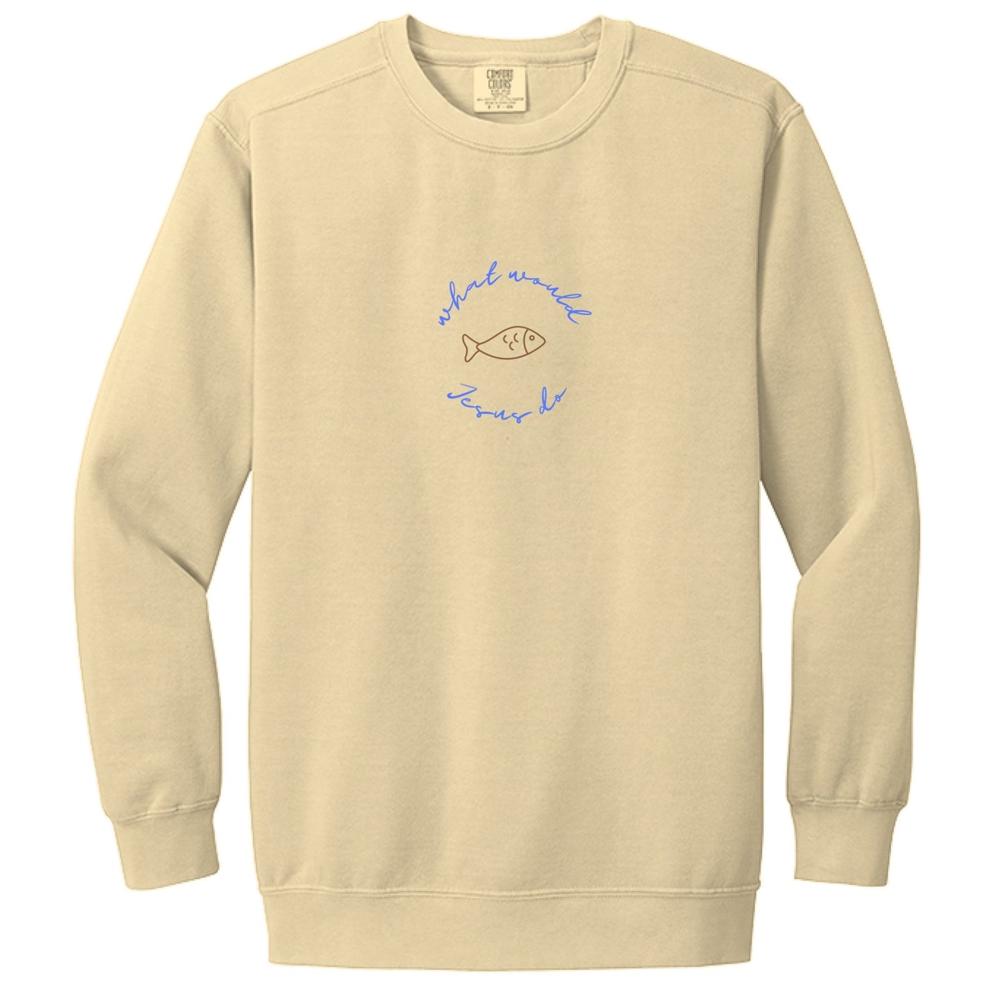 WWJD Yellow CrewneckHello Bella LLC