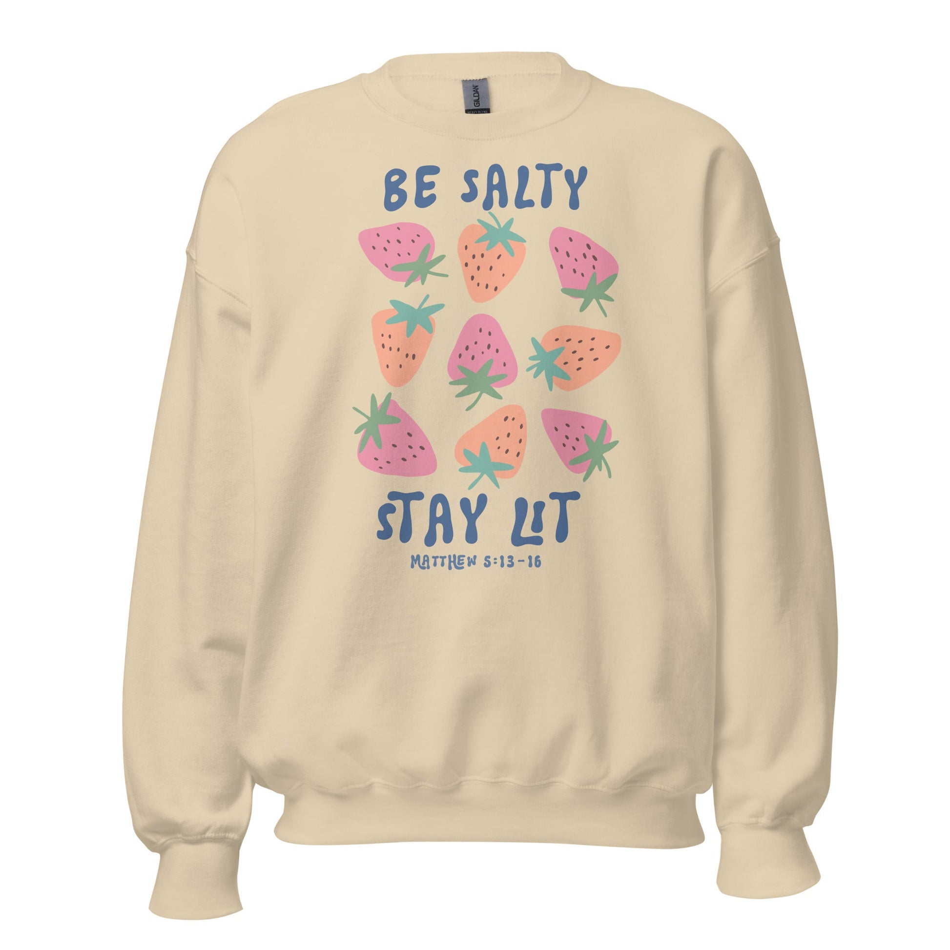 Be Salty Stay Lit CrewneckT - SHIRTHello Bella LLC