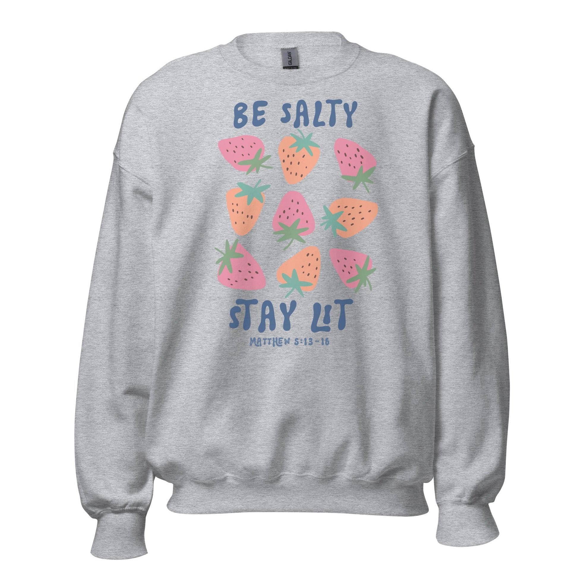 Be Salty Stay Lit CrewneckT - SHIRTHello Bella LLC