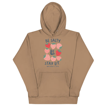 Be Salty Stay Lit Unisex HoodieT - SHIRTHello Bella LLC