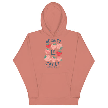 Be Salty Stay Lit Unisex HoodieT - SHIRTHello Bella LLC