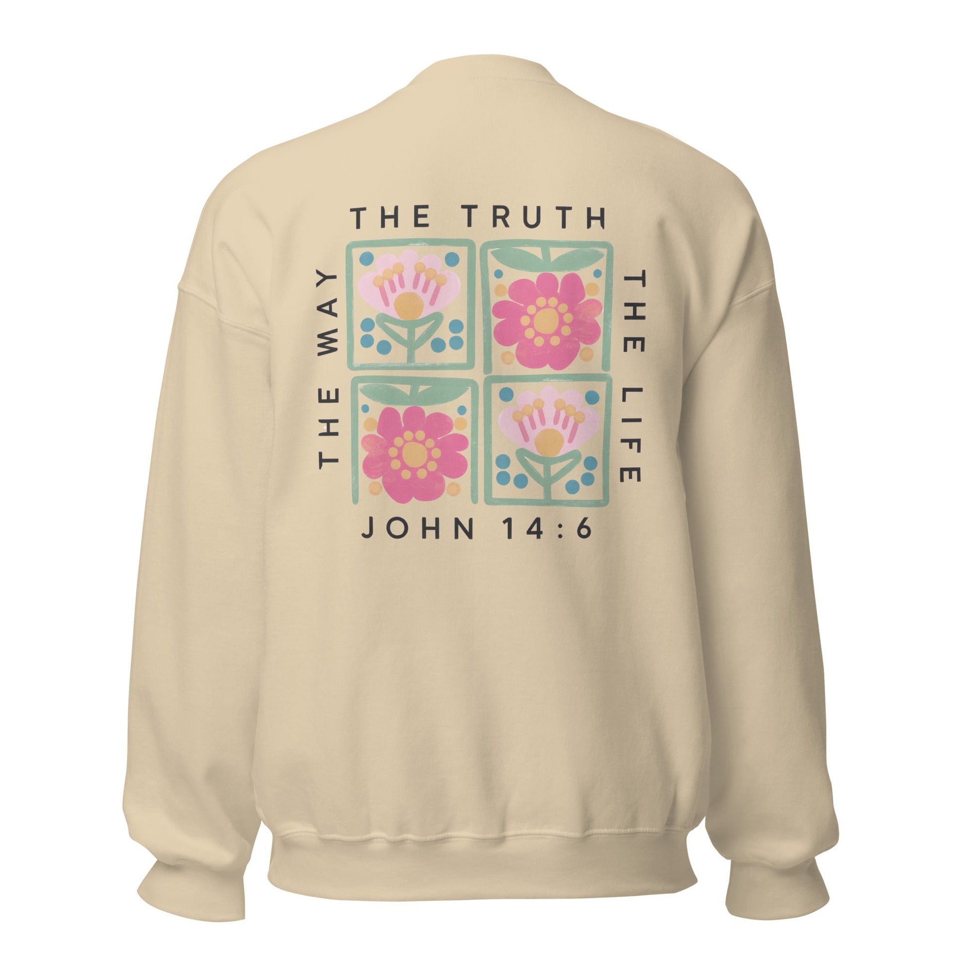 Be Salty Stay Lit/The Way The Truth The Life CrewneckT - SHIRTHello Bella LLC