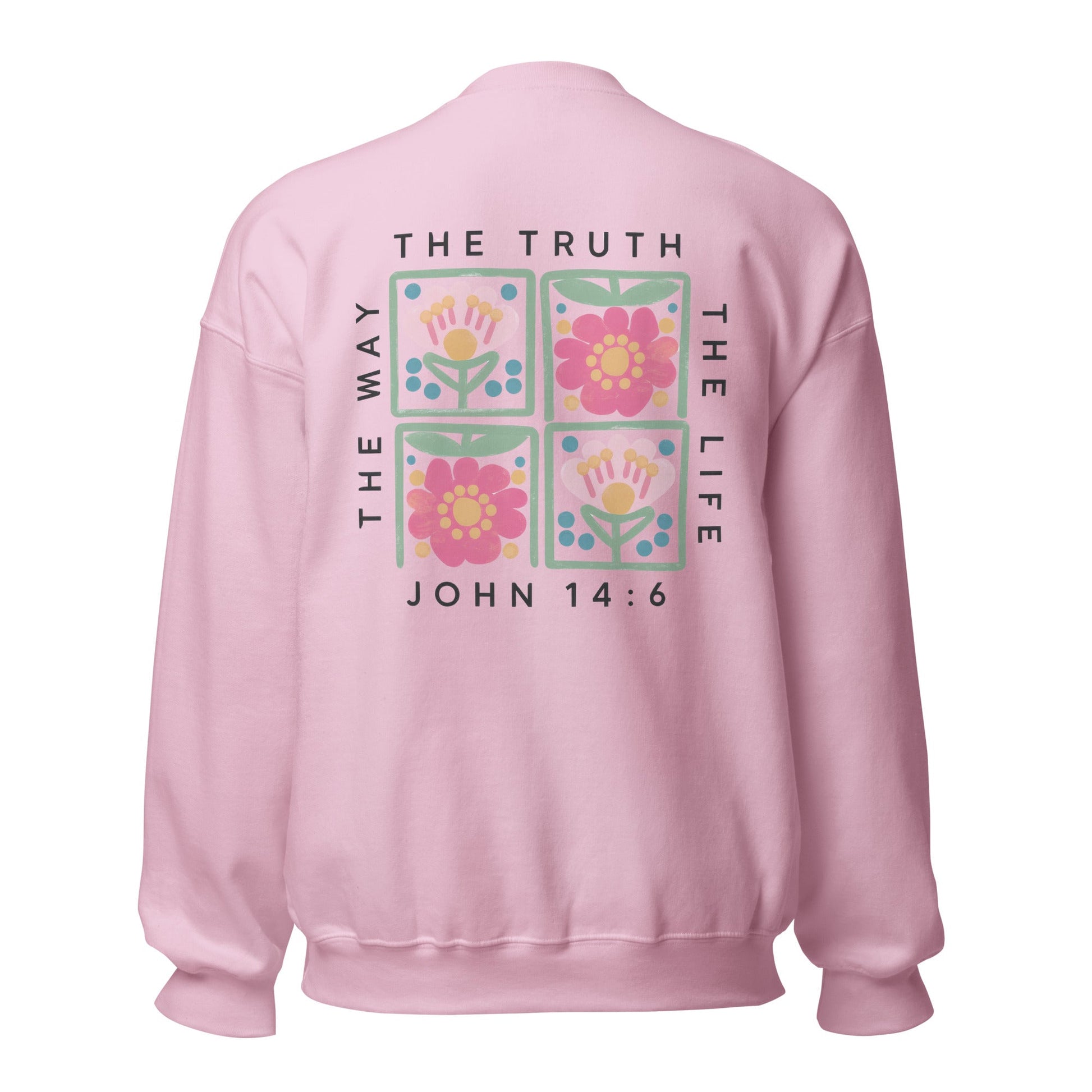 Be Salty Stay Lit/The Way The Truth The Life CrewneckT - SHIRTHello Bella LLC