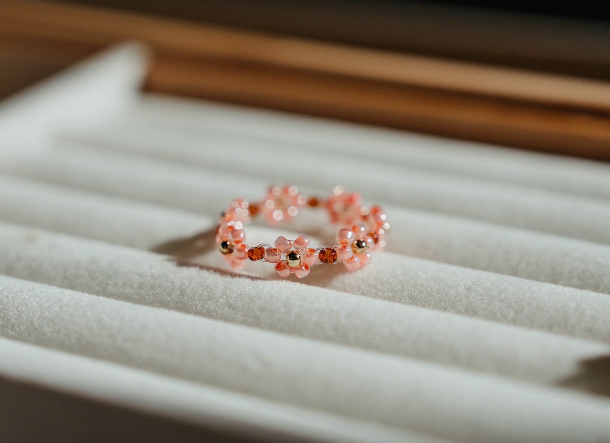 Beaded Flower RingsWebster Wax Company