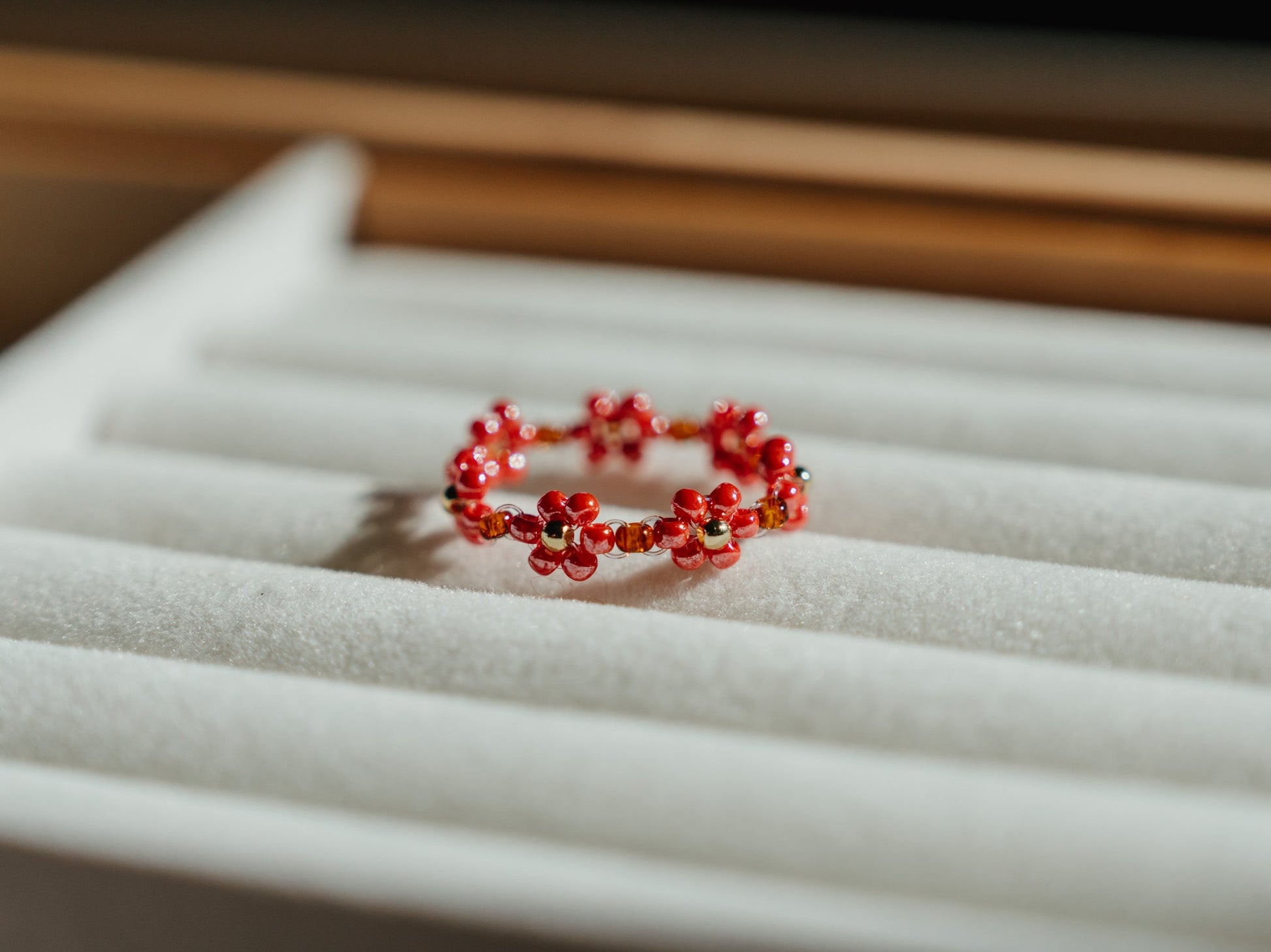 Beaded Flower RingsWebster Wax Company