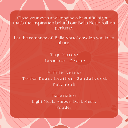 Bella Notte Roll On PerfumeWebster Wax Company