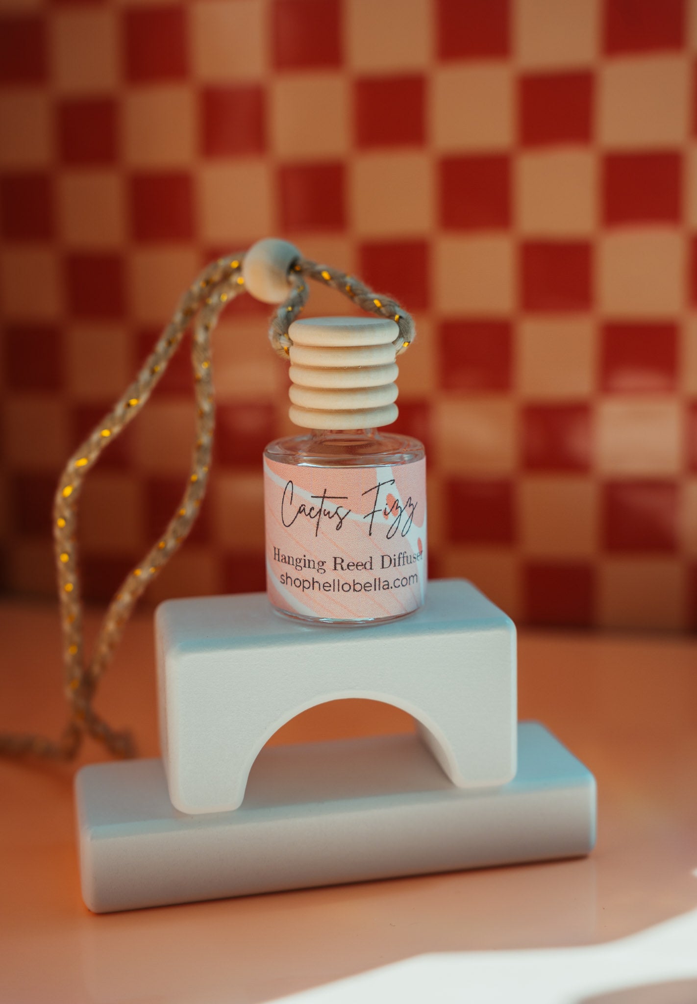 Cactus Fizz Hanging Car DiffuserWebster Wax Company