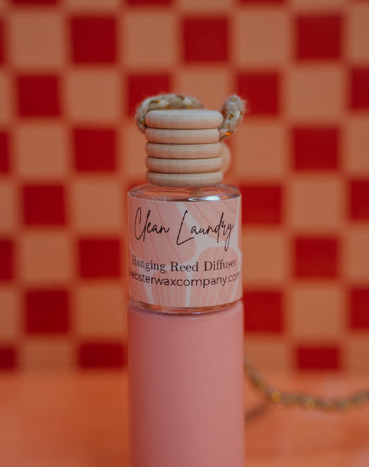 Clean Laundry Hanging Car DiffuserWebster Wax Company
