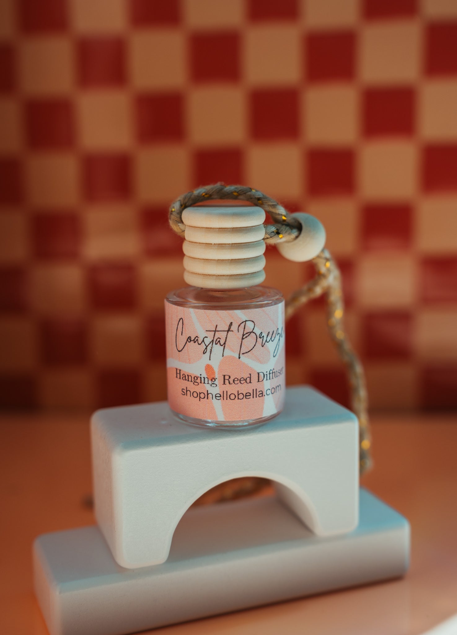 Coastal Breeze Hanging Car DiffuserWebster Wax Company