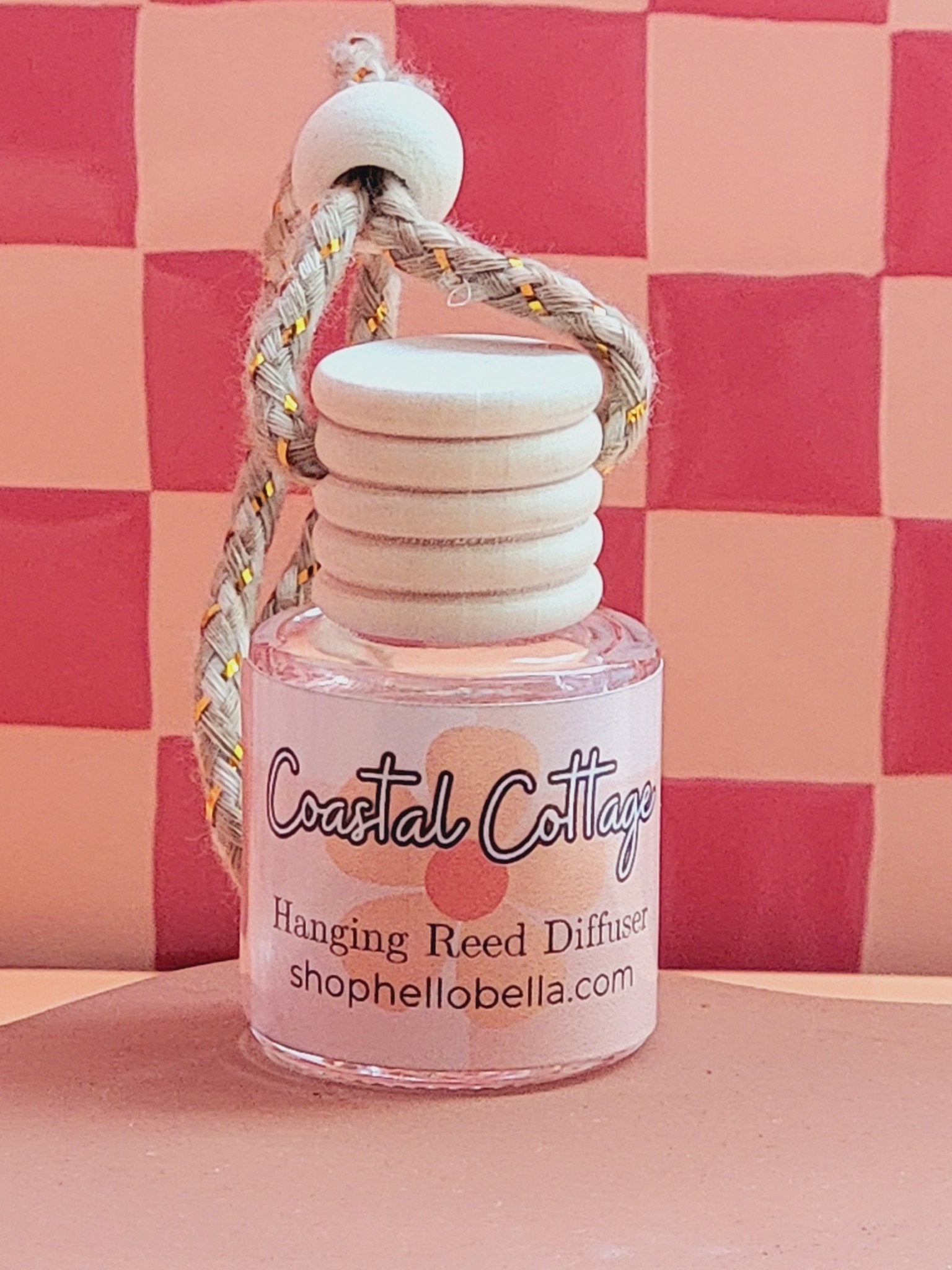 Coastal Cottage Hanging Car DiffuserWebster Wax Company