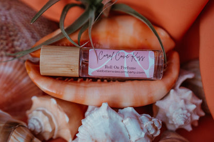 Coral Cove Kiss Roll On PerfumeWebster Wax Company