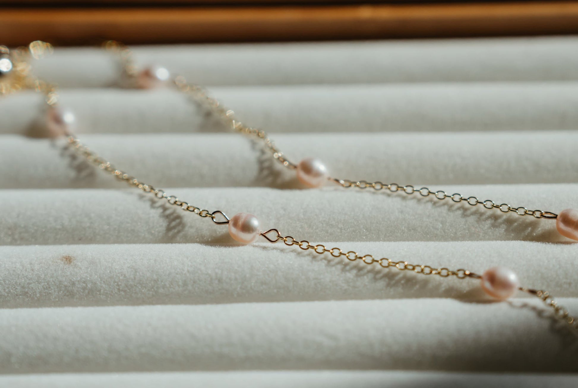 Dainty Gold & Pearl Layering Necklace (backordered 3 - 5 days)Webster Wax Company