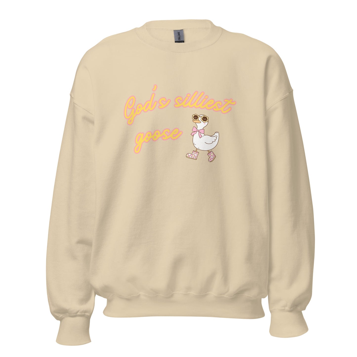 God's Silliest Goose CrewneckT - SHIRTHello Bella LLC