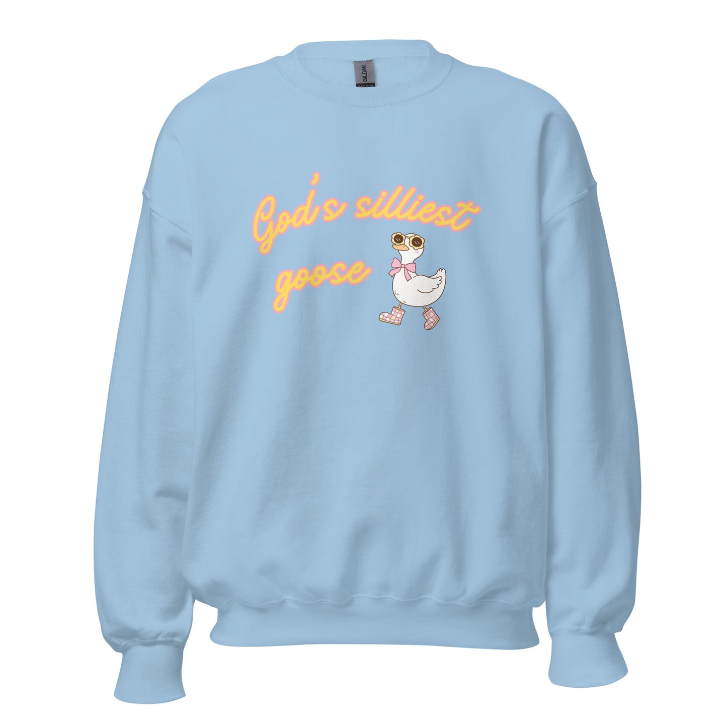 God's Silliest Goose CrewneckT - SHIRTHello Bella LLC