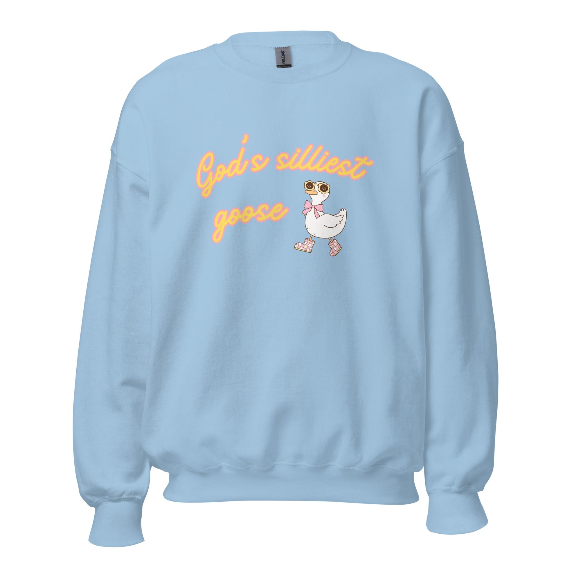 God's Silliest Goose CrewneckT - SHIRTHello Bella LLC