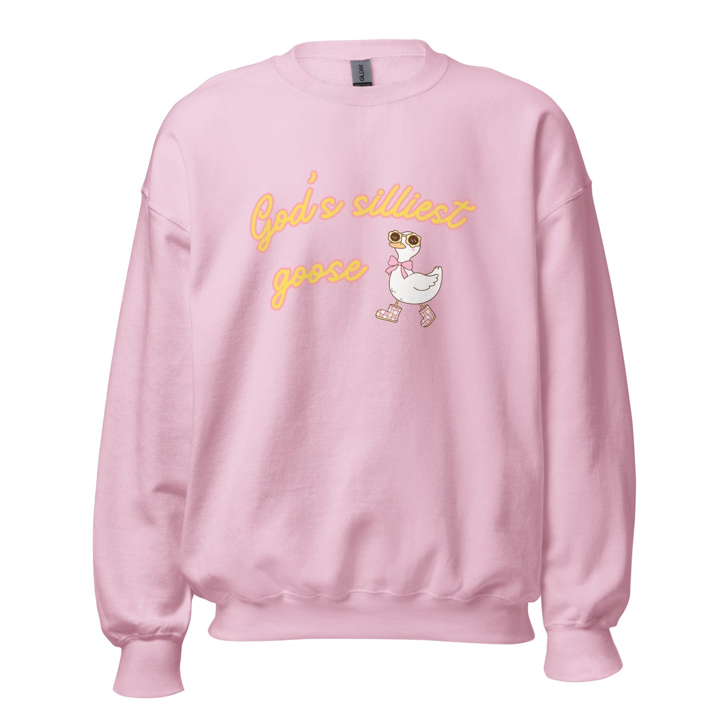 God's Silliest Goose CrewneckT - SHIRTHello Bella LLC