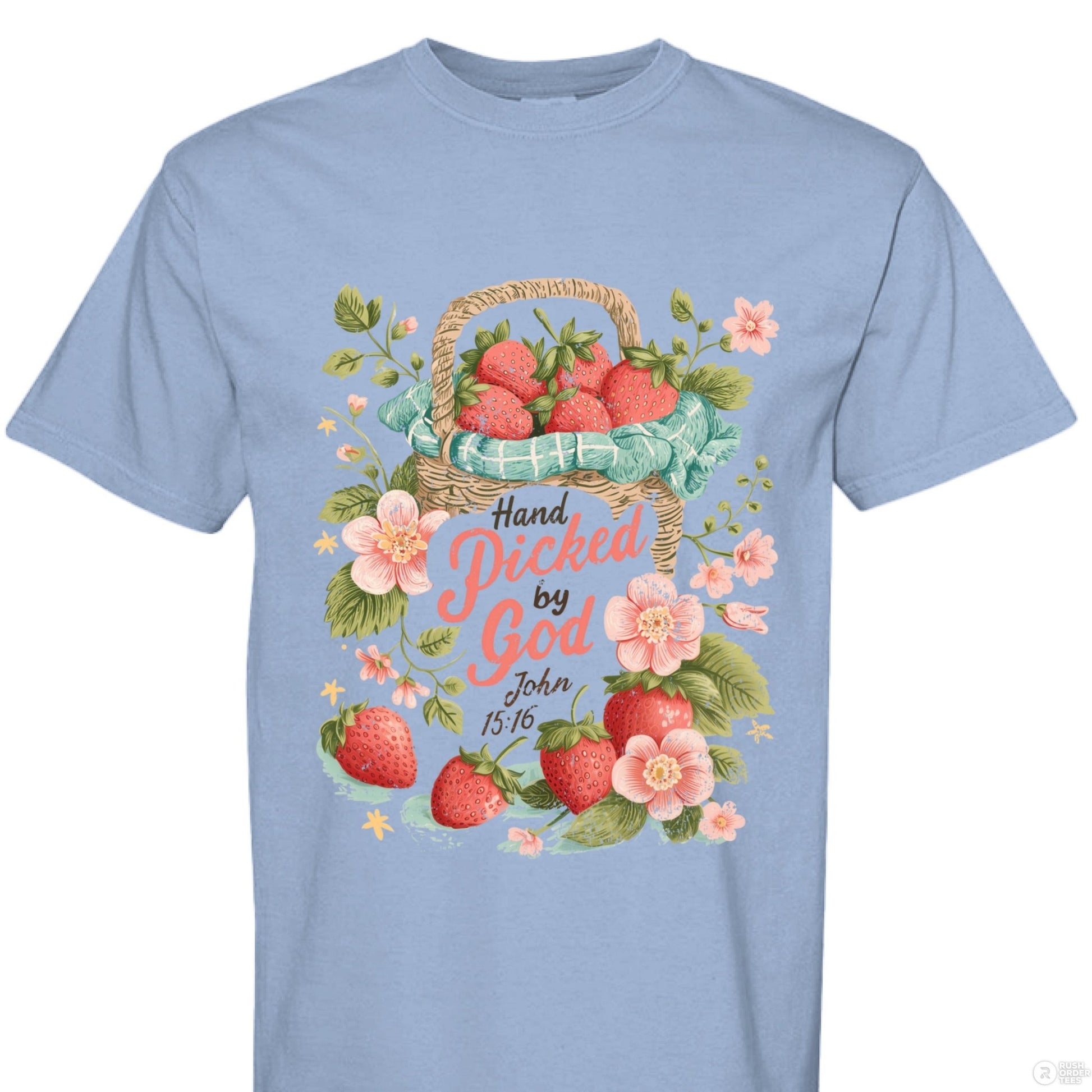Handpicked By God Short Sleeve T-ShirtWebster Wax Company