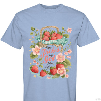 Handpicked By God Short Sleeve T-ShirtWebster Wax Company
