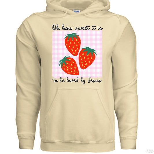 How sweet it is to be loved by Jesus Soft HoodieWebster Wax Company