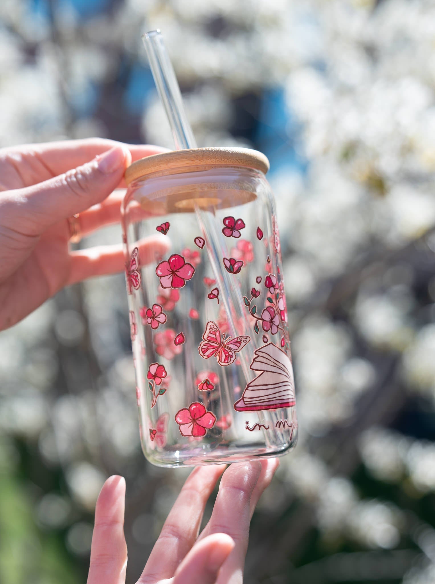 In My Bookish Era Glass CupWebster Wax Company