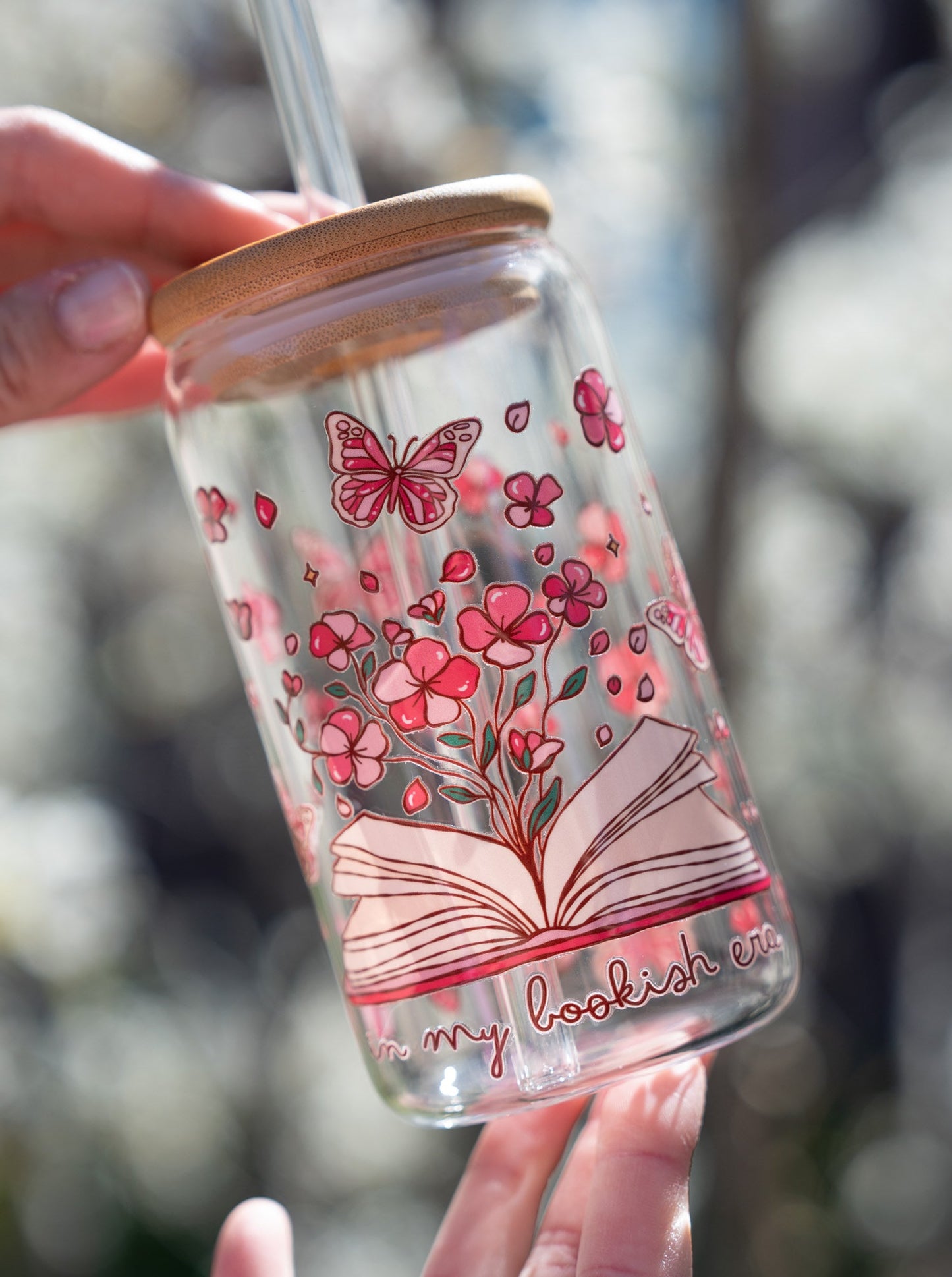 In My Bookish Era Glass CupWebster Wax Company