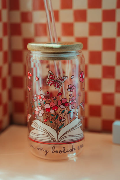 In My Bookish Era Glass CupWebster Wax Company