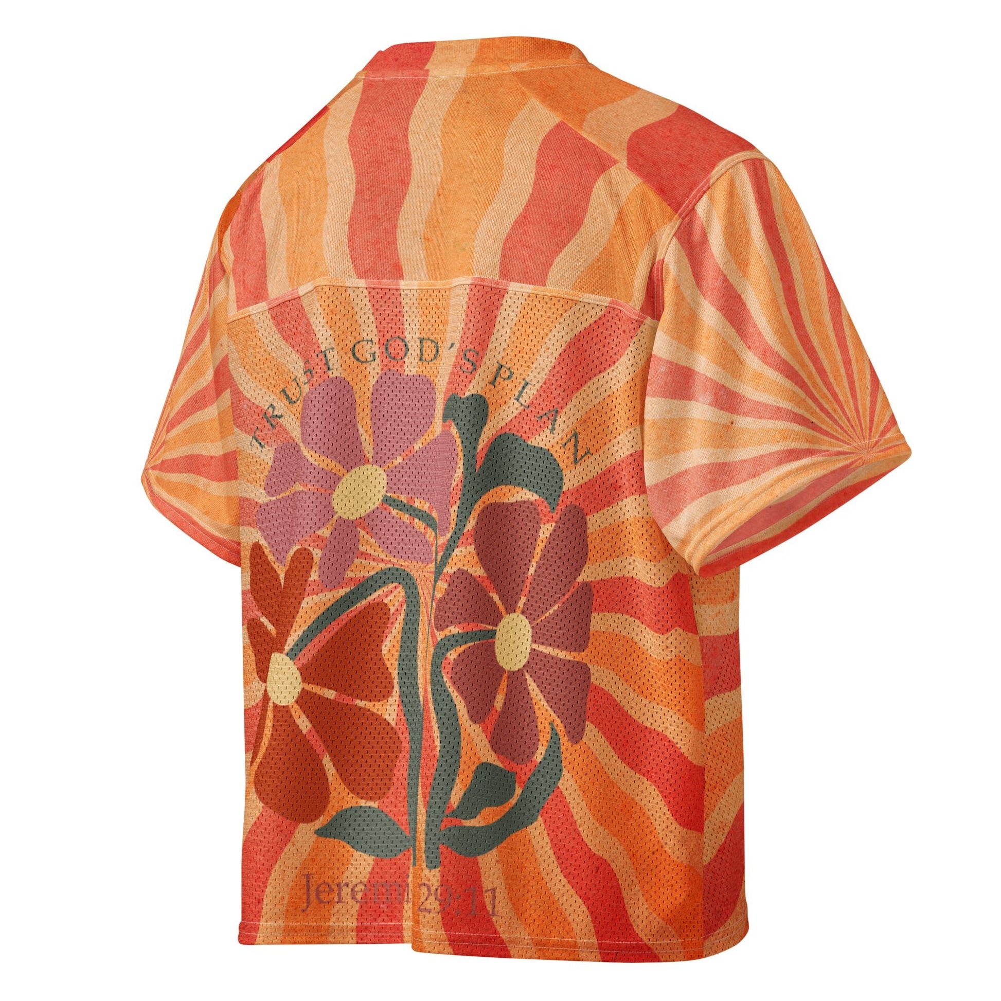 Jesus is King/Trust God's Plan Boxy football jerseyCUT - SEWHello Bella LLC