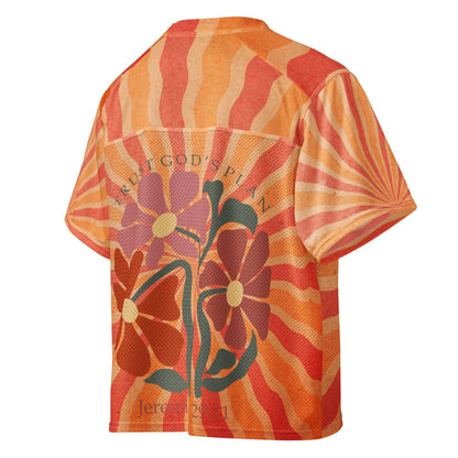 Jesus is King/Trust God's Plan Boxy football jerseyCUT - SEWHello Bella LLC