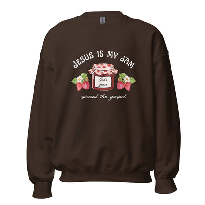 Jesus is My Jam/ Be Salty Stay Lit Crewneck (light)T - SHIRTHello Bella LLC