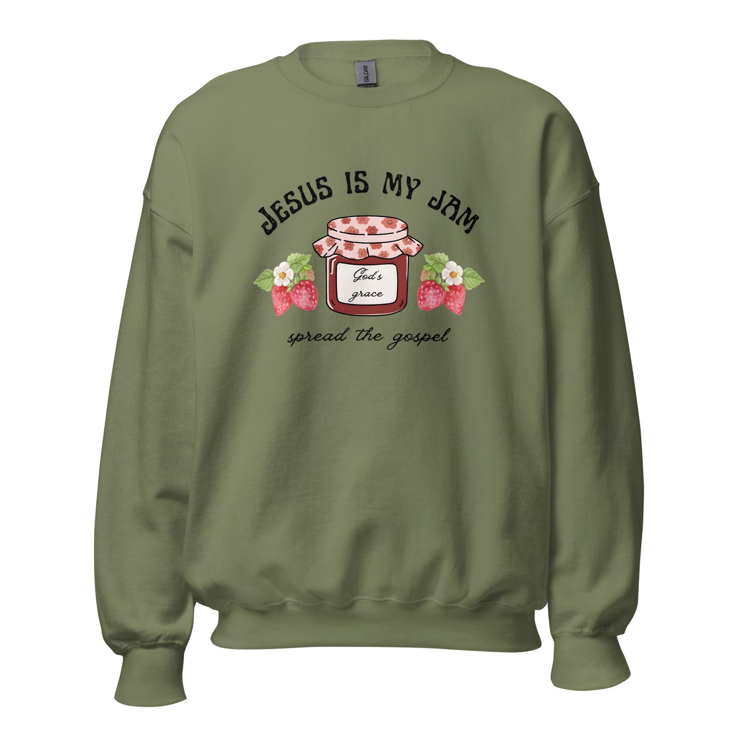 Jesus is my jam crewneckT - SHIRTHello Bella LLC