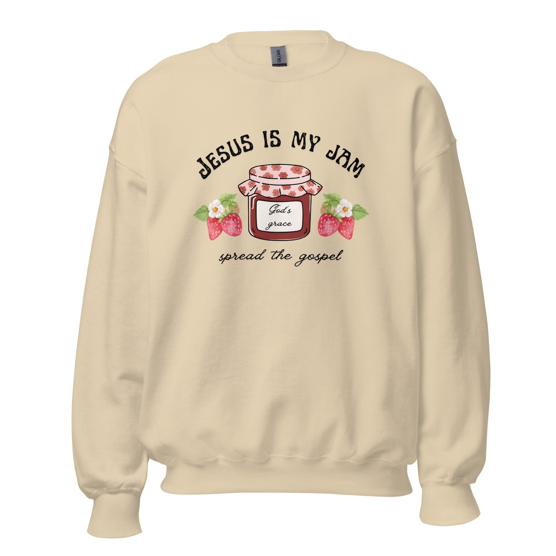 Jesus is my jam crewneckT - SHIRTHello Bella LLC