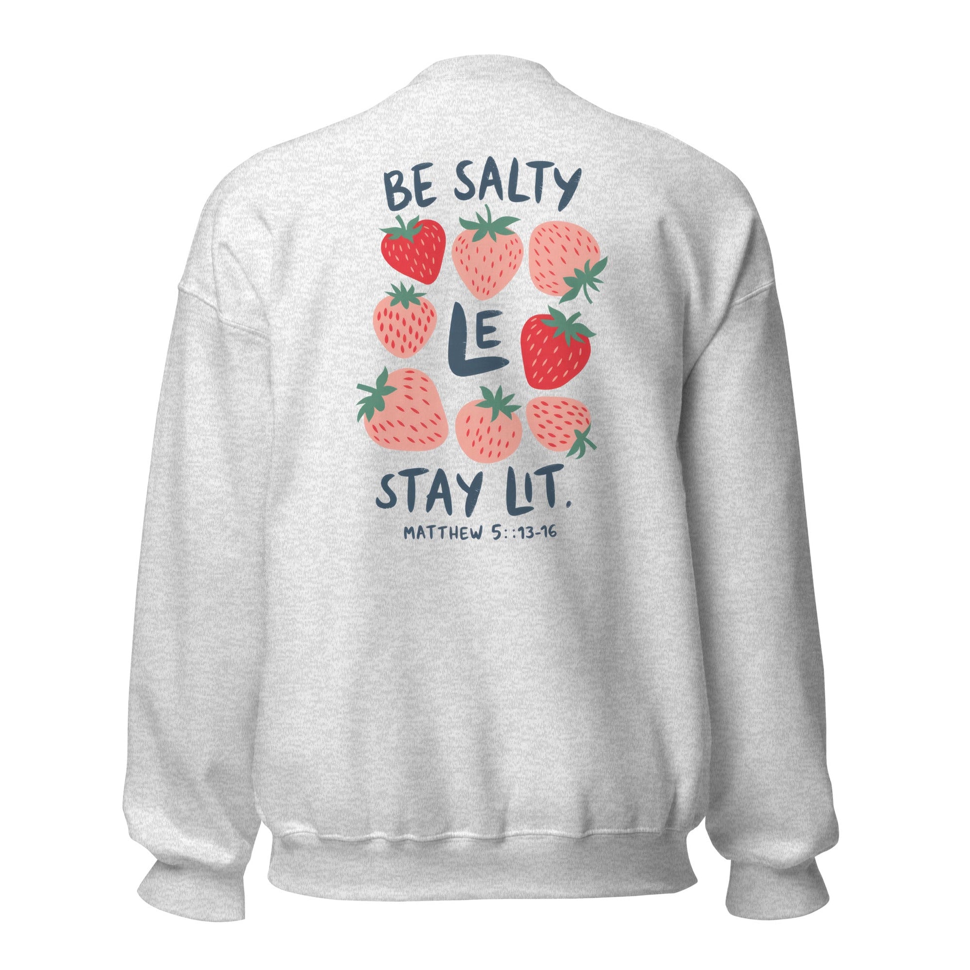 Jesus is my Jam/Be Salty Stay Lit CrewneckT - SHIRTHello Bella LLC