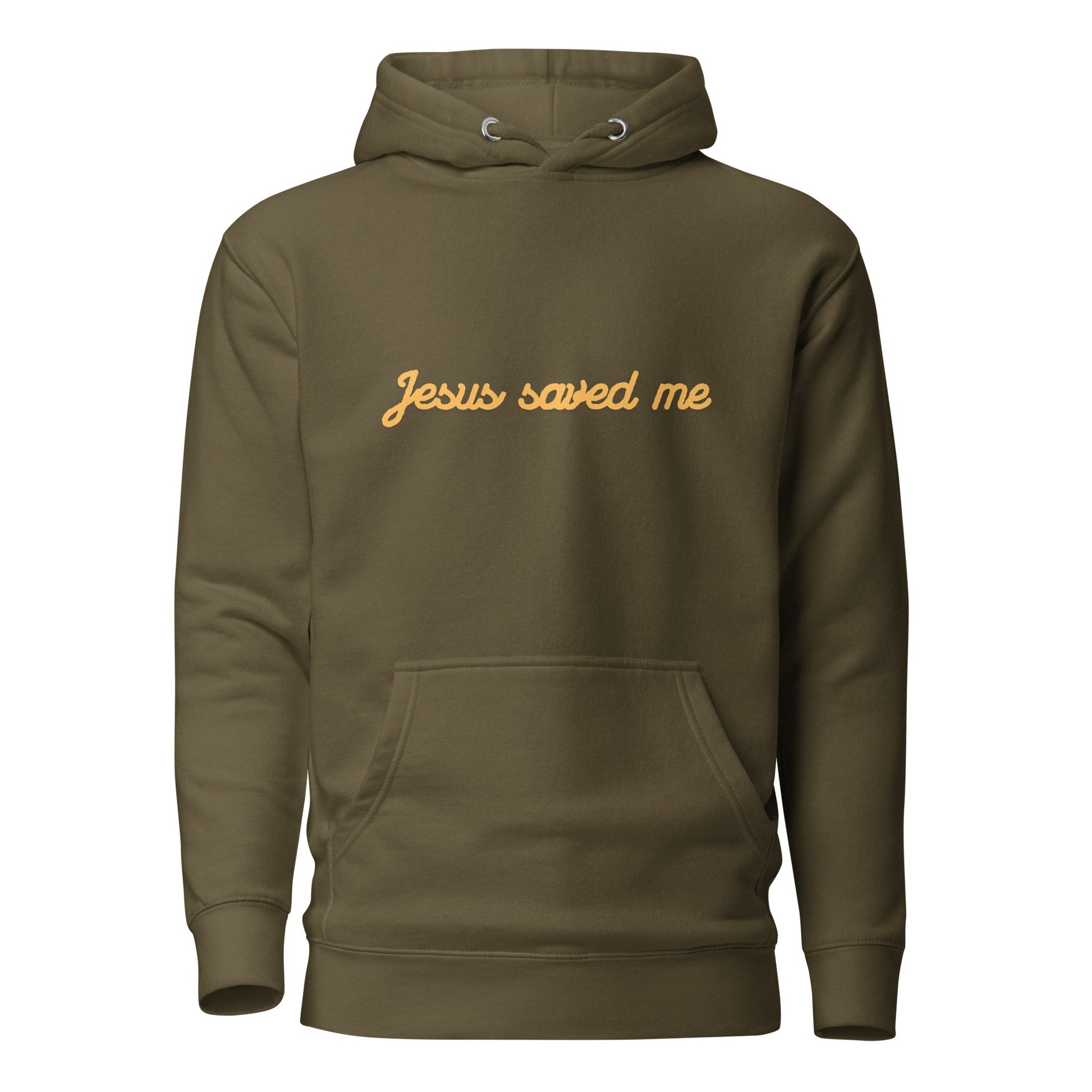 Jesus Saved Me/Treat People Like Jesus Died For Them Too HoodieT - SHIRTHello Bella LLC