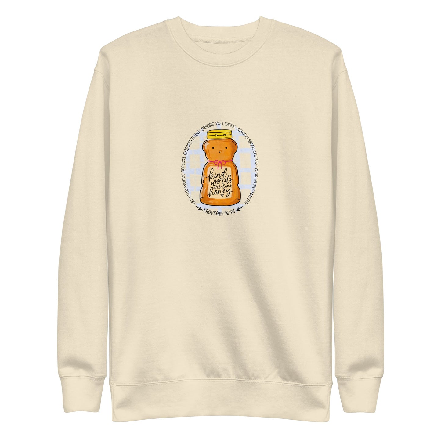 Kind Words Are Like Honey CrewneckHello Bella LLC