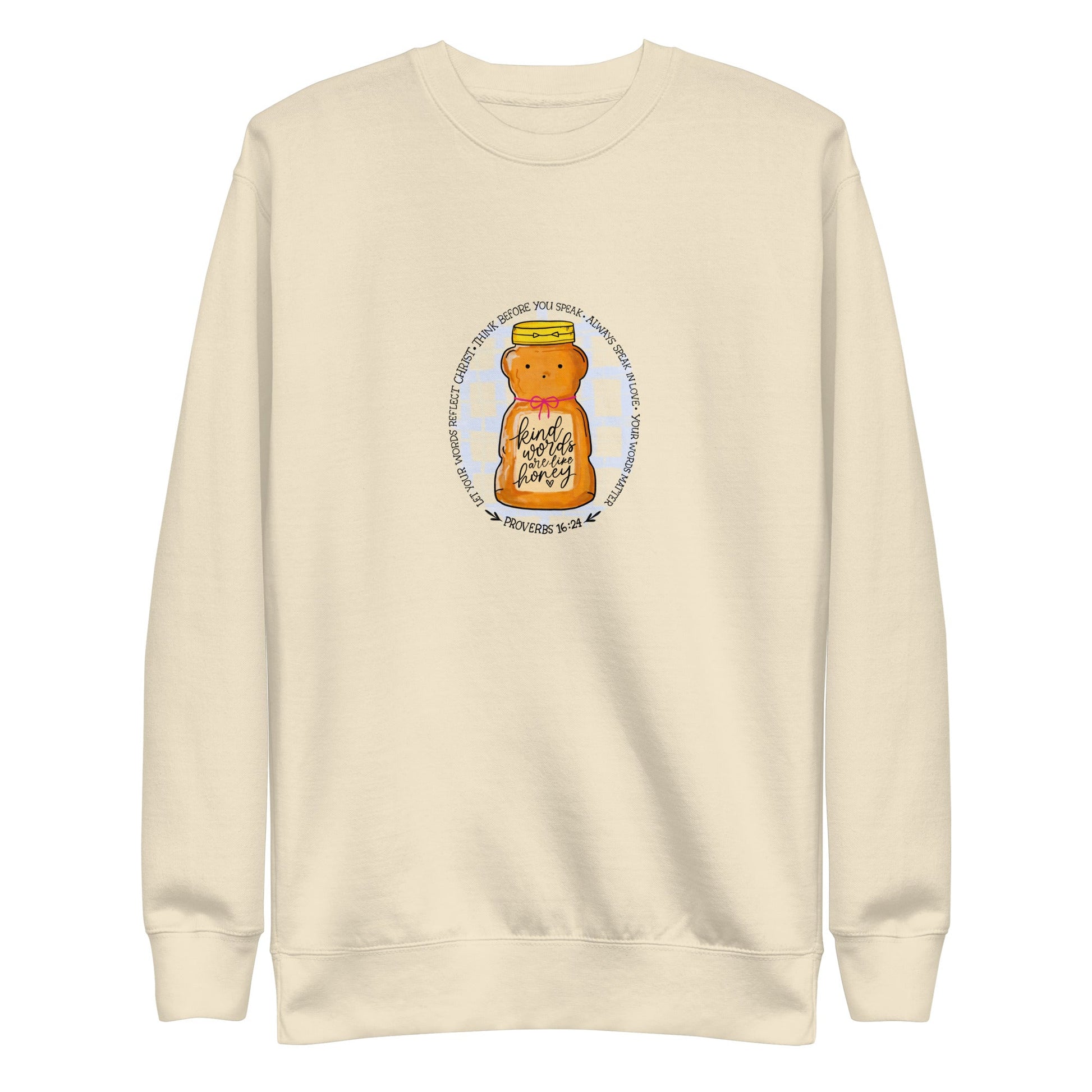 Kind Words Are Like Honey CrewneckHello Bella LLC